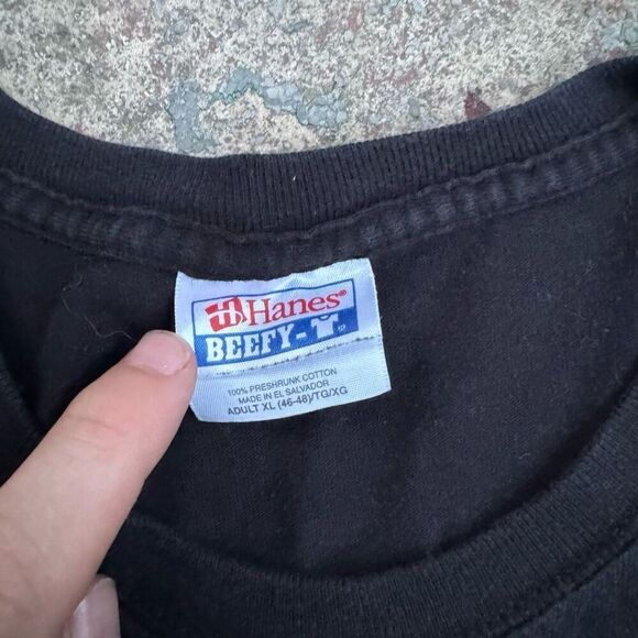 Easy Riders Flame Skull Chopper Y2K Biker Shirt - Picture 2 of 4